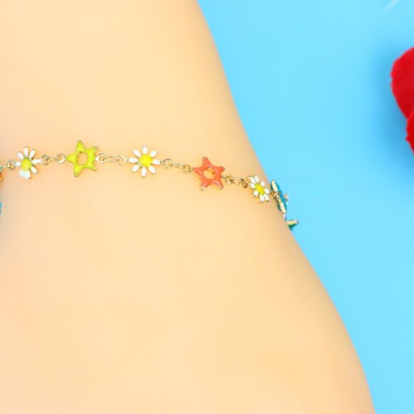 "Elegant Handmade Anklet – Perfect for Women & Girls | Ideal Gift Option, DYC102 - Picture 6 of 8